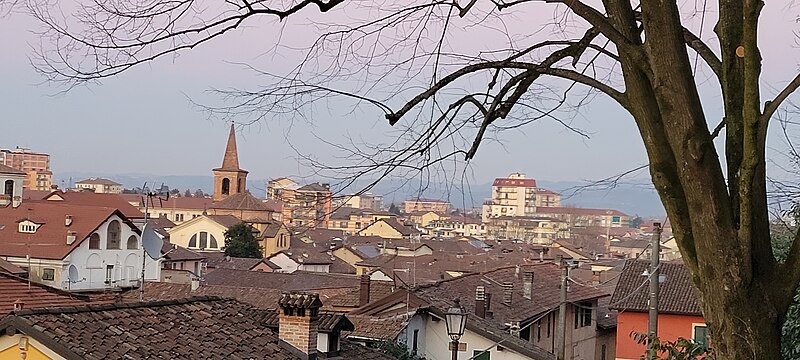 File:Novi Ligure - Panorama sulla città dalla collina del Castello.jpg