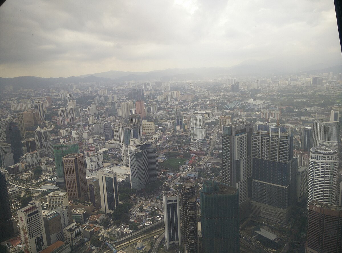 File Observatory Deck view of the city at Kuala  Lumpur  