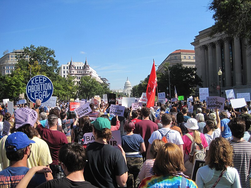 File:October 2021 Women's March in Washington DC 02.jpg