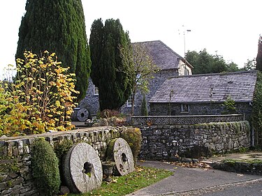 The old corn mill at Rhydowen, now a private dwelling house Old corn mill at Rhydowen.jpg