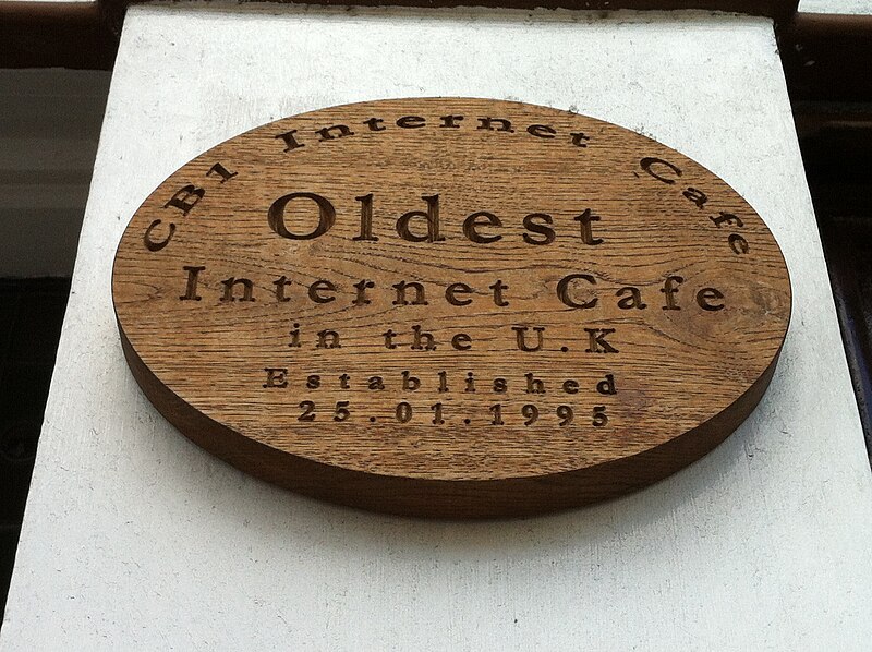 File:Oldest Internet cafe in the UK.jpg