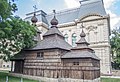 The wooden church of St. Nicholas, originally from Kožuchovce