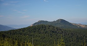 Pohled na Kleiner a Großer Osser z vrcholu Zwerchecku.