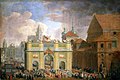 Entry of Augustus III into Warsaw by Johann Samuel Mock