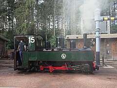 0-8-0T Henschel No.15968 (Brigadelok), in Brugelette, Belgique