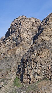 Palasip Qaqqaa Mountain in Greenland