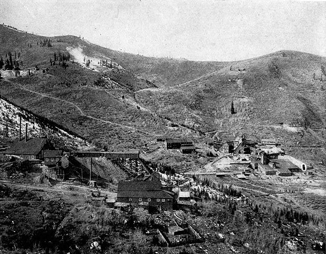 Daly West and Quincy Mines in Park City (1911)