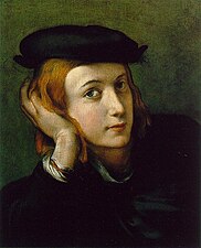 Parmigianino: Ein junger Mann, 1520er Jahre (Louvre, Paris)