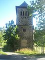 wieża-dzwonnica kościoła ewangelickiego