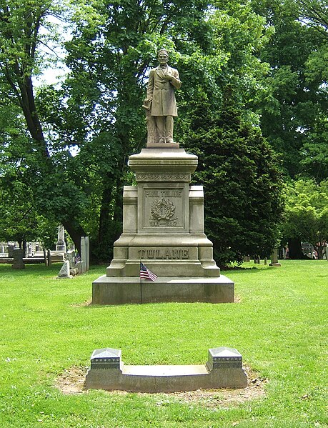 Tomb of Paul Tulane, Princeton Cemetery