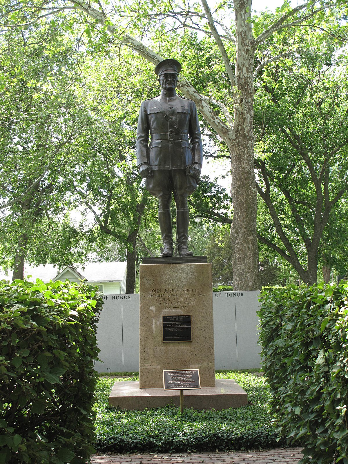 Gen John J Pershing Boyhood Home State Historic Site Wikipedia