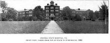 The original building from the front. It was Demolished in an Unknown year, as it was not kept record. Petersburg6.png