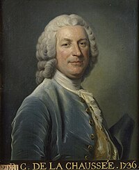 Pierre Claude Nivelle de La Chaussée vuonna 1736.