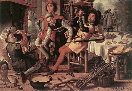 Peasants by the Hearth, 1560, by Pieter Aertsen