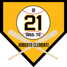 Ruben Sierra told me that he believes Roberto Clemente's number 21 sho, roberto  clemente