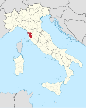 Cherta de la provinzia de Pisa