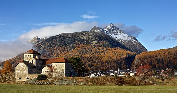 Piz Polasich as seen from Crap da Sass.