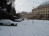 Čeština: Ulice Pod Slovany v Praze 2.