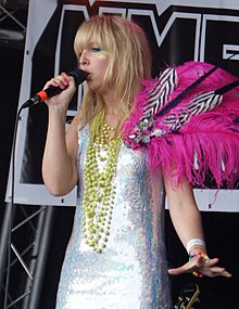 Polly Scattergood performing at the Shoreditch Festival in Hackney, London - 26 July 2009 - (3) (cropped).jpg