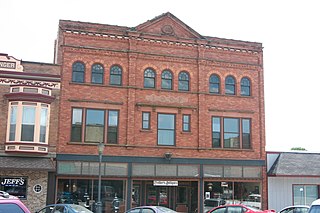 Polo Independent Order of Odd Fellows Lodge No. 197 building in Illinois, United States