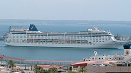 Festival Cruises ship in Mallorca in 2003 Port of Palma de Mallorca May 2003 (3) (cropped).jpg