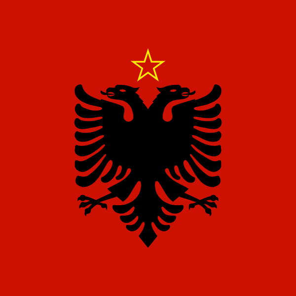 File:Presidential flag of Albania 1946-1992.svg