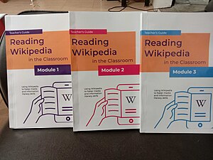 Samples of Reading Wikipedia in the Classroom Modules from printing press