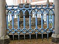 Railings around the Coronation Stone in Kingston upon Thames. [85]