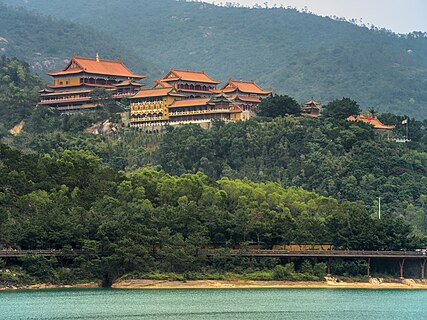 Jintai Temple in Zhuhai, built in 1992.