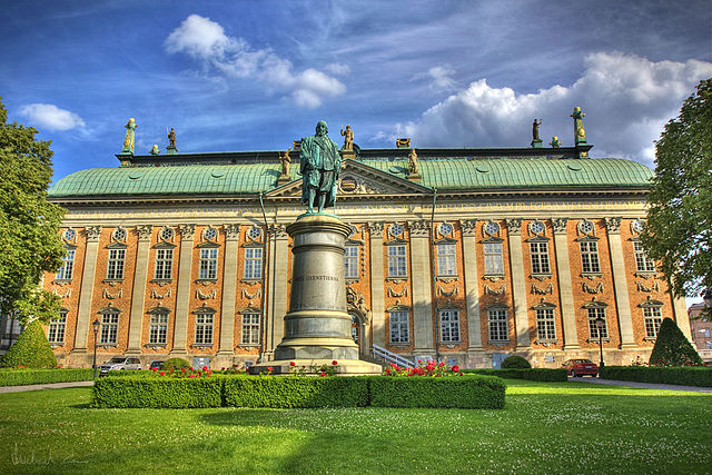 The Swedish House of Nobility in Stockholm, Sweden.