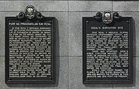 Rizal execution English and FIlipino (Tagalog).jpg