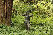 Statue of Robin Hood in Sherwood Forest Robin Hood - geograph.org.uk - 4166787.jpg