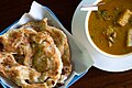 Thai-Muslim 'roti' with beef curry in Chiang Rai