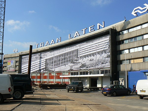 Rearranged roof text spelled the 1957 Central Station's swan song.