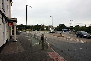 Whilst in prison, Ash-Smith told another inmate that he had attacked a girl who he had seen crossing the road on a zebra crossing. This was crucial in helping convict him, as Tiltman had crossed the road at this crossing before Ash-Smith stabbed her, whilst there were no crossings near to the sites of his other attacks. Roundabout (geograph 1489954).jpg