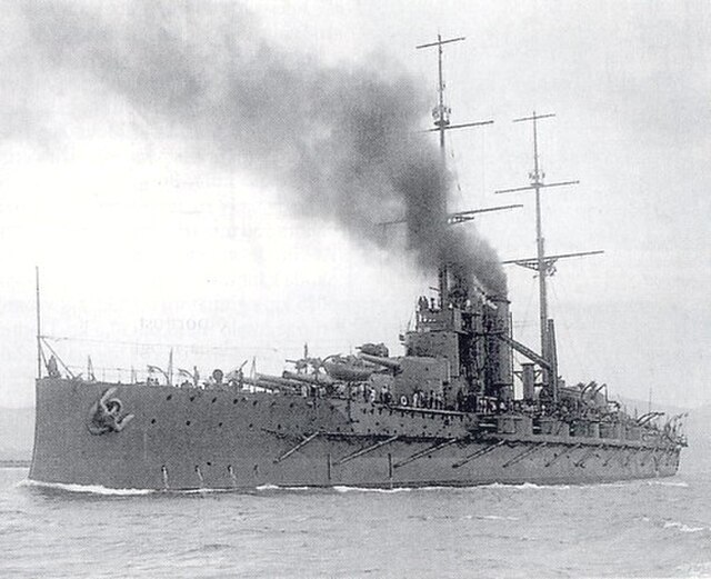 SMS Viribus Unitis, a dreadnought built by STT for the Austro-Hungarian Navy in 1911