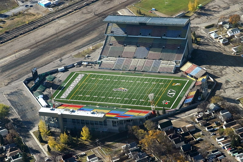 File:Saskatchewan, Regina, Mosaic Stadium, Home of the Roughriders (1581827181).jpg