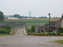 South Butler Street, off Main Street, Saxonburg Saxonburg PA South Butler Street.jpg