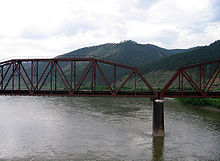Puente ferroviario sobre el Selengá cerca de Ulán-Udé