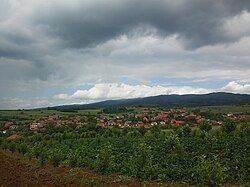 Panorama vesnice.