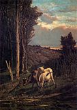 Serafino De Tivoli, Una pastura, 1859