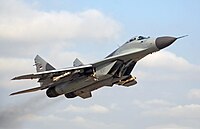 MiG-29 fighter aircraft