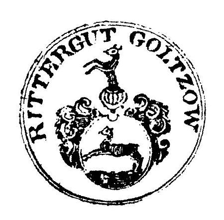 Siegel Rittergut Golzow (Oderbruch)