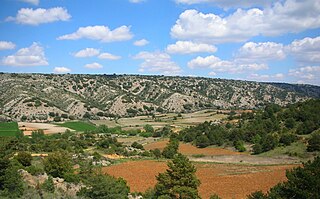 Sierra de Cucalón mountain in Spain