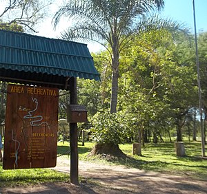Sign for tours in National park Chaco.jpg