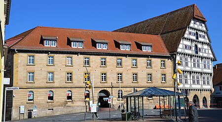 Spital Ansicht Marktplatz Schwäbisch Gmünd