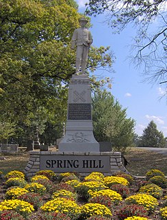 Confederate Monument in Harrodsburg United States historic place