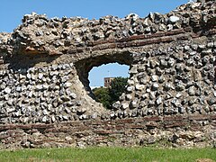 Remains of Roman wall