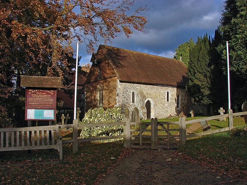 File:St Bartholomew's Church, Wanborough - geograph.org.uk - 3755286.jpg