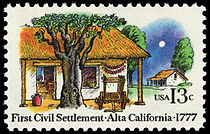 Alta California 1777
1977 issue Stamp US 1977 13c Alta California.jpg